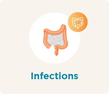 large bowel Infections