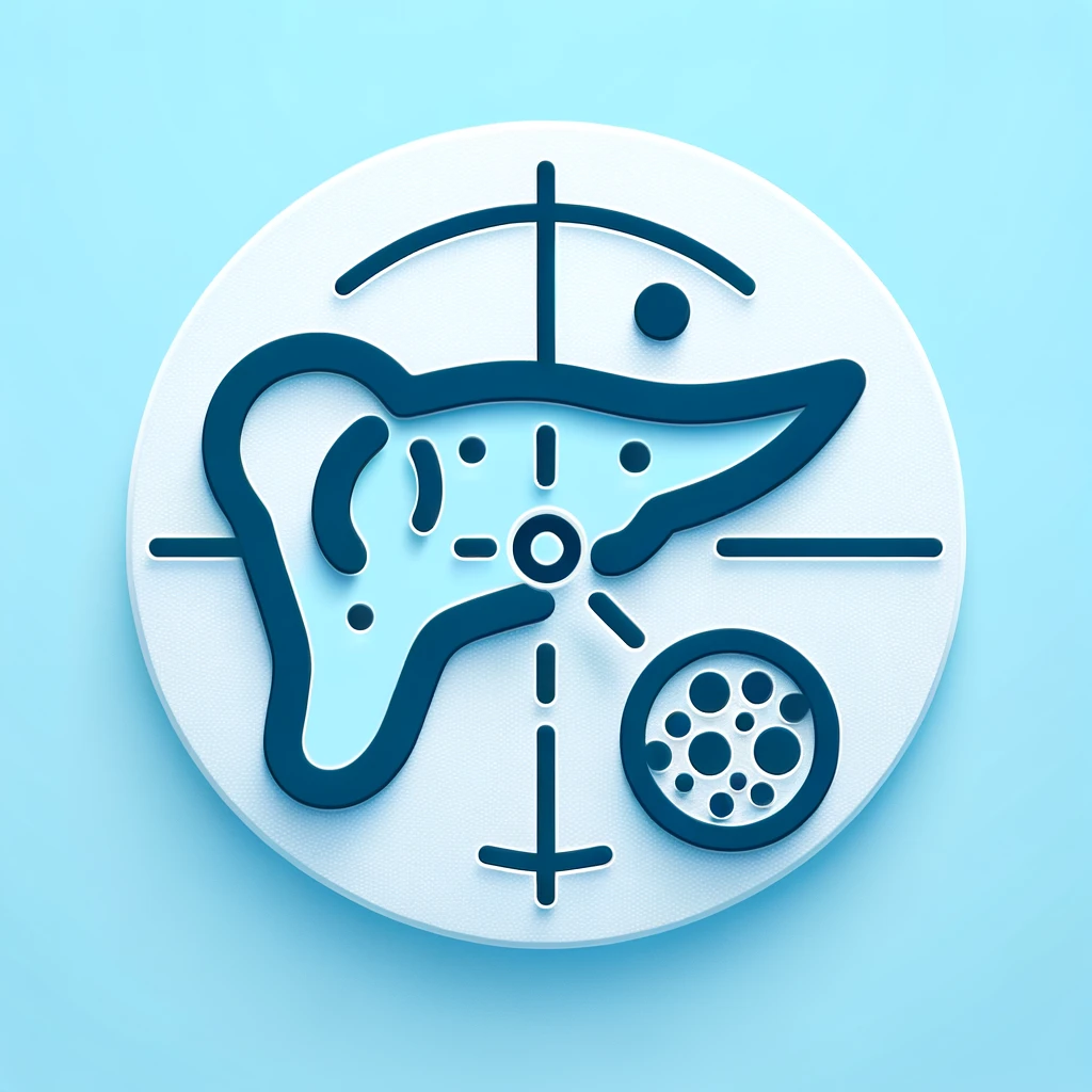 DALL·E 2024 05 25 07.00.02 A clean and simple image representing CAR T cell therapy targeting pancreatic cancer. The image should have a solid light blue background covering 75