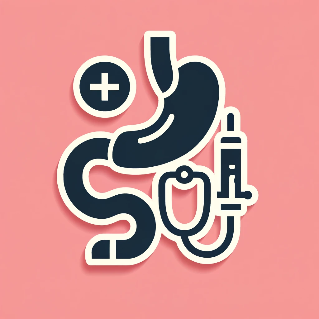 DALL·E 2024 05 27 07.39.50 A simple image with 75 in a solid color FE7C55 and a related object illustrating esophageal cancer treatment such as a stylized esophagus or medi