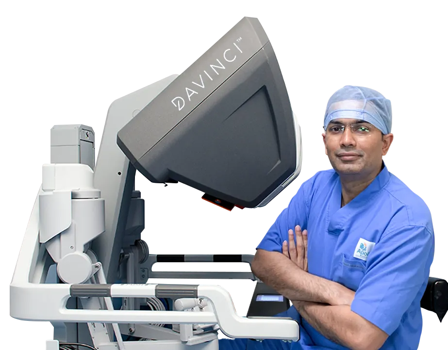Dr Harsh Shah. Best GI and HPB Robotic Cancer Surgeon in Rajkot, Gujarat, India
