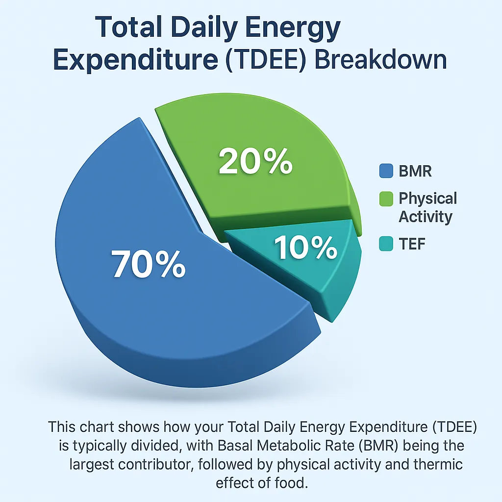 Total Daily Energy Expenditure (TDEE) Breakdown