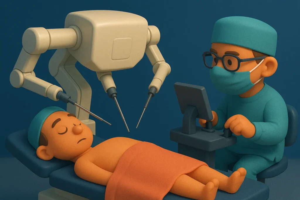 Robotic Surgery May Offer Better Results for Rectal Cancer Patients