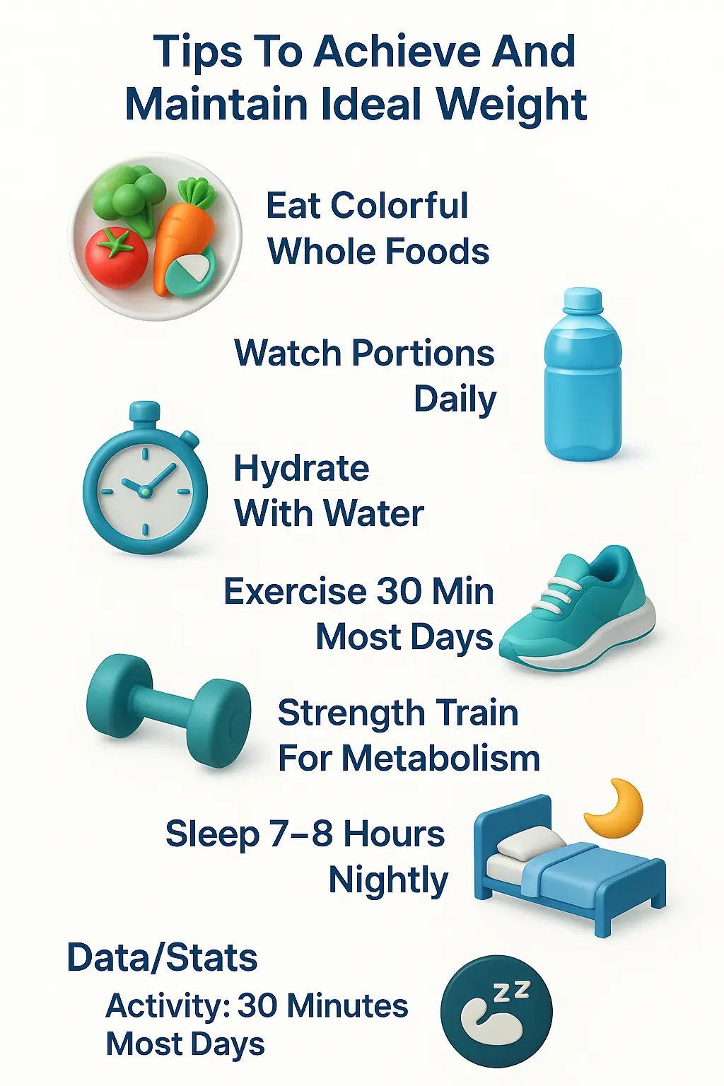 Tips To Achieve And Maintain Ideal Weight