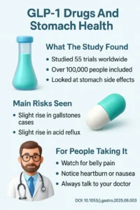 Glucagon-Like Peptide-1 Receptor Agonists and Gastrointestinal Adverse Events A Systematic Review and Meta-Analysis. DOI 10.1053j.gastro.2025.06.003