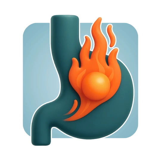 Severe Acidity & Heartburn