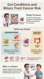 Gastrointestinal traits, common inflammatory disorders, gallstones, and biliary tract cancer A network Mendelian randomization study.DOI 10.1016j.jare.2025.03.010