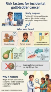 Risk Factors and Clinical Predictors Associated with Incidental Gallbladder Cancer A Systematic Review and Meta-Analysis.DOI 10.1007s12029-025-01369-8