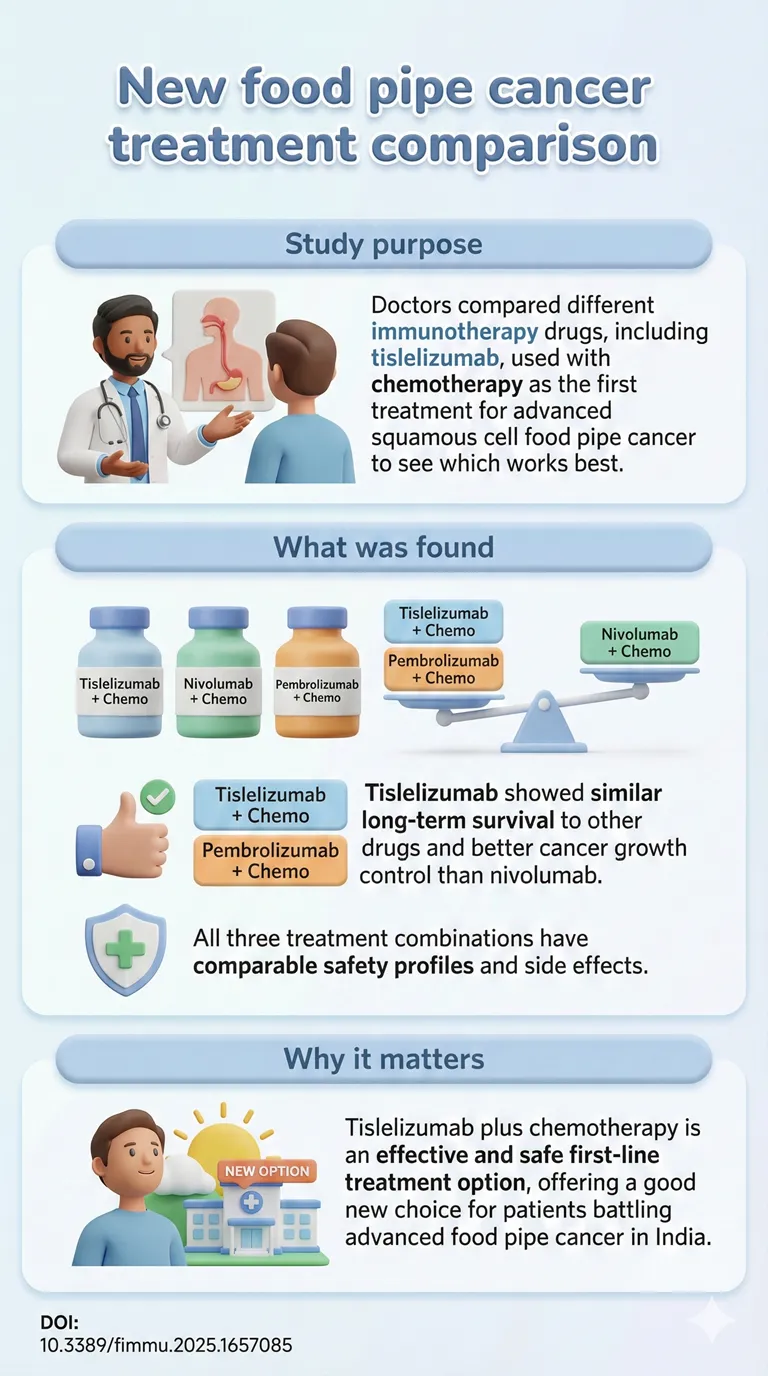 Tislelizumab efficacy and safety compared to other anti-PD-1s a network meta-analysis of first-line therapi.DOI 10.3389fimmu.