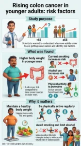 Best Colon Cancer Treatment in Surat - Dr. Harsh Shah 32 A prospective investigation of early-onset colorectal cancer risk factors-pooled analysis of three large-scale European cohorts.