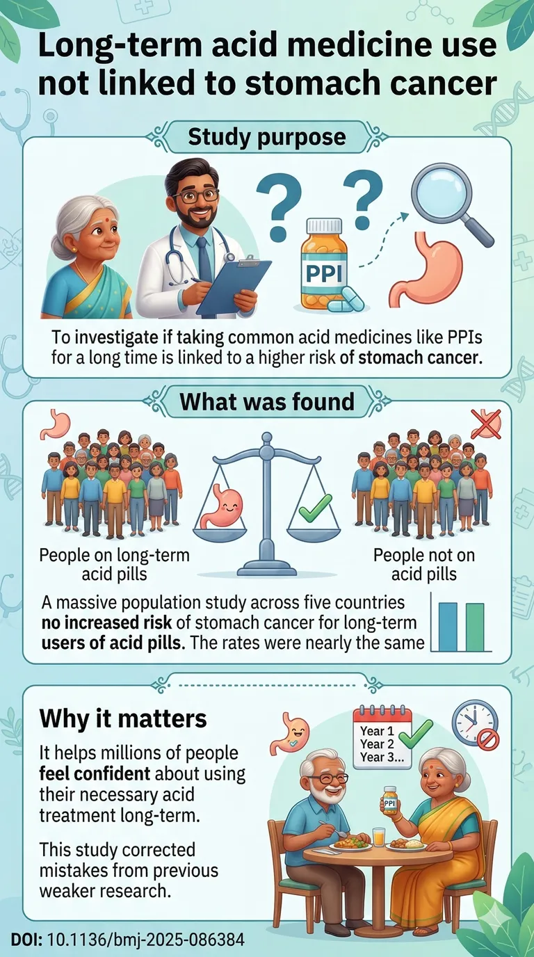Do Stomach Acid Medications Raise Cancer Risk New Study Says No