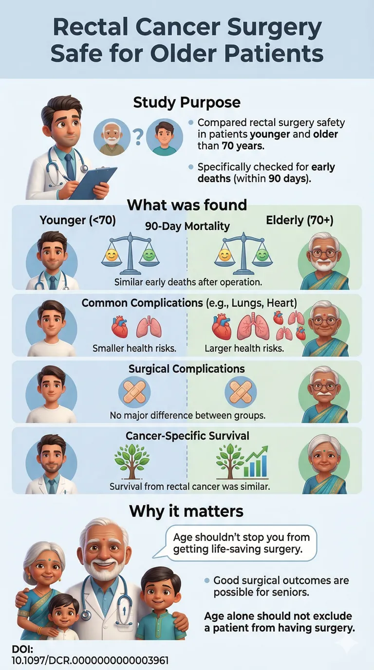 Rectal Cancer in the Elderly To Operate or Not to Operate A Nationwide Retrospective Study of the Italian Society of Collaborative Group.DOI 10.1097DCR.0000000000003961