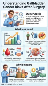 Twenty-year temporal trends, risk profiles, and prognostic value of clinicopathological features in gallbladder cancer following cholecystectomy.DOI 10.3748wjg.v32.i7.111478